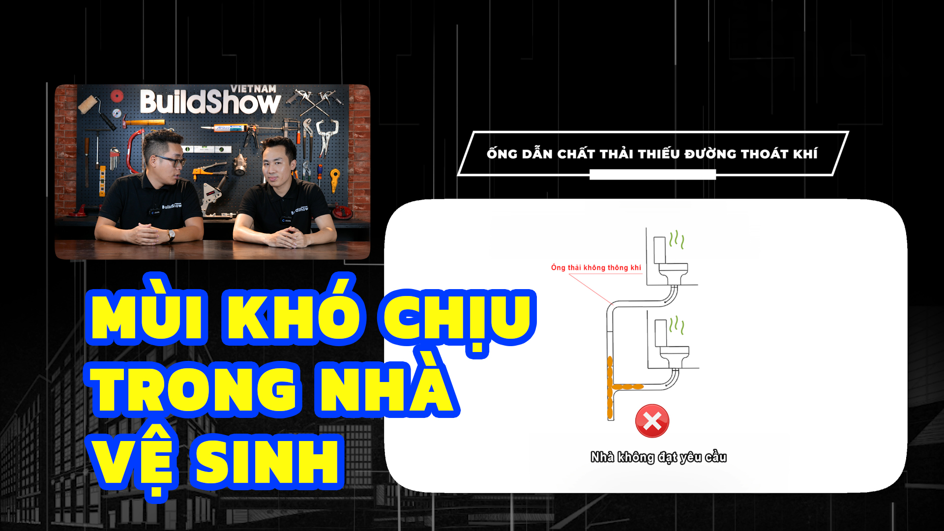 Nguyên nhân và giải pháp để ngăn mùi hôi thối trong nhà vệ sinh của bạn